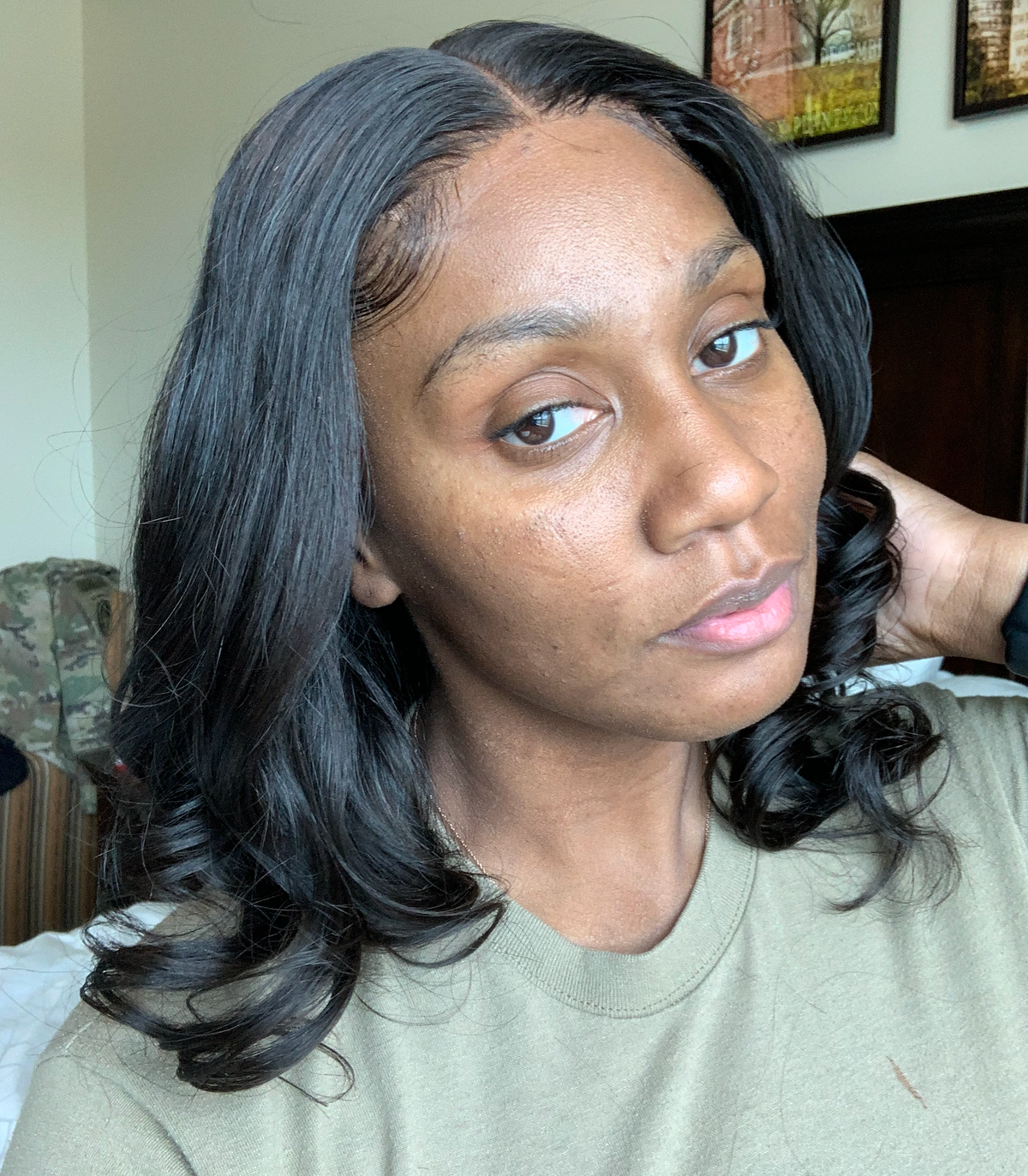 HD Lace Closure Sew-In Army Veteran