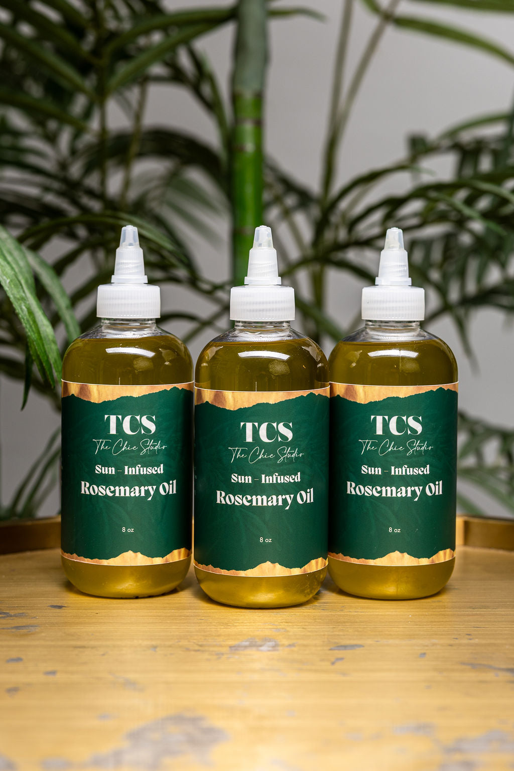 Sun-Infused Rosemary Oil - The Chic Studio